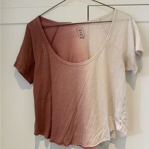 ombré me to we shirt